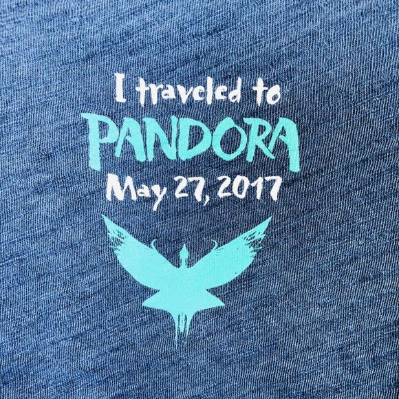 Disney Opening Day May 27 2017 Pandora World Of Avatar T Shirt Size Large Tshirt - Picture 7 of 8